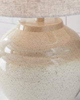 Waldish Cream/Beige Table Lamp