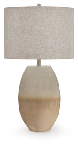 Linas Cream/Beige Table Lamp