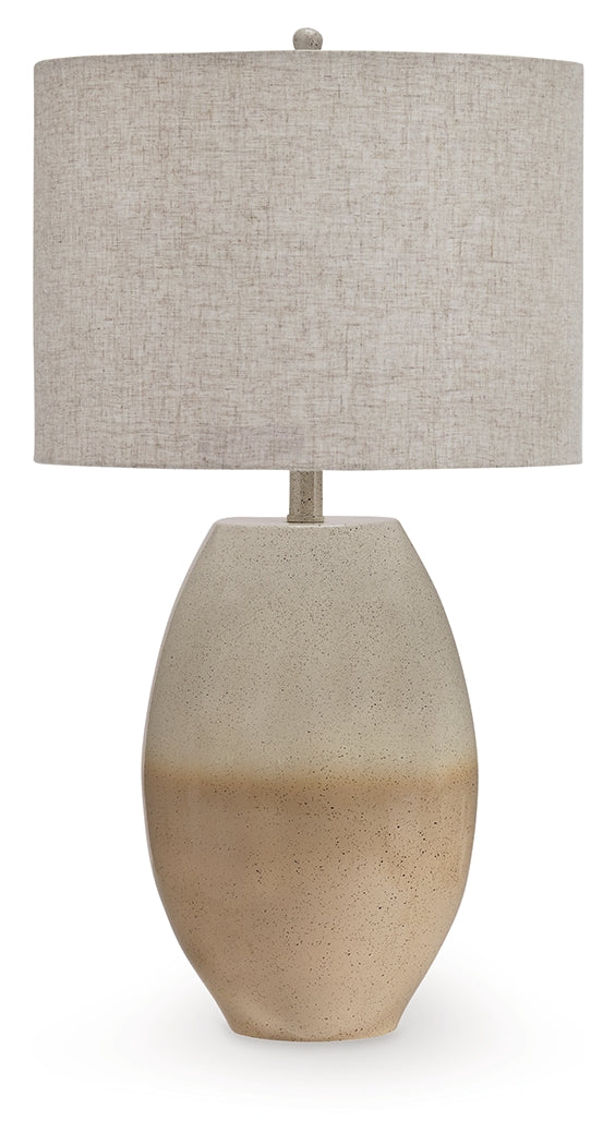 Linas Cream/Beige Table Lamp