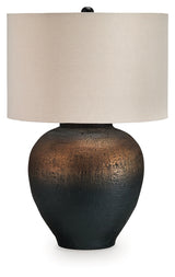 Newgerhard Brown/Black Table Lamp