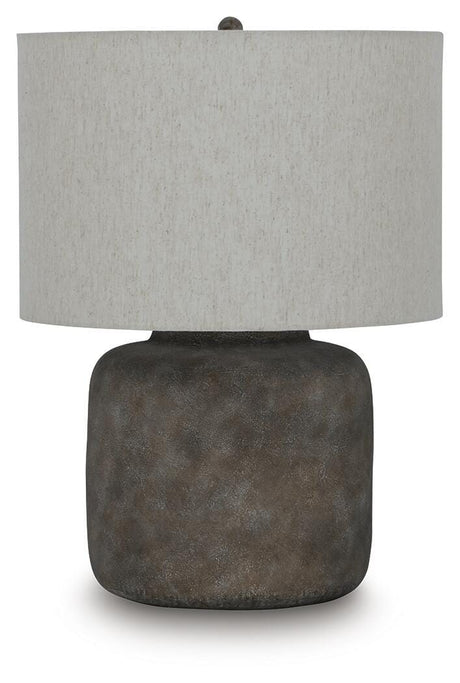 Zandophen Antique Gray Table Lamp view 2