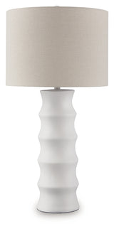 Veraleigh White Table Lamp