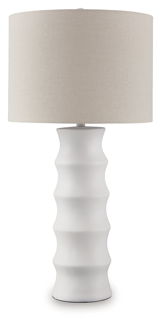 Veraleigh White Table Lamp