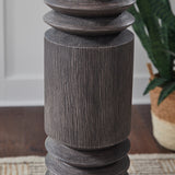 Fainwell Distressed Black Floor Lamp