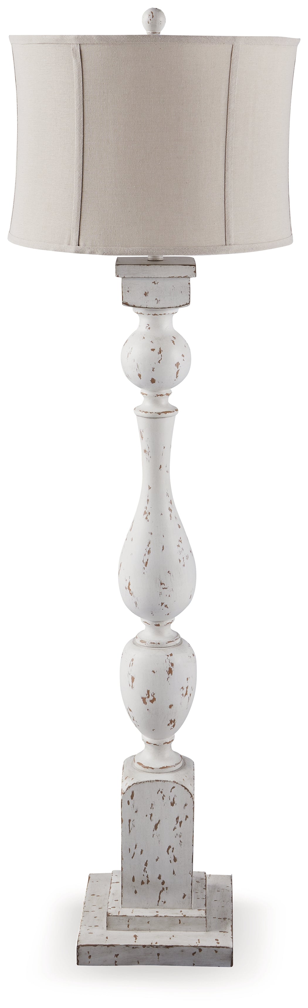 Madsbrook Antique White Floor Lamp