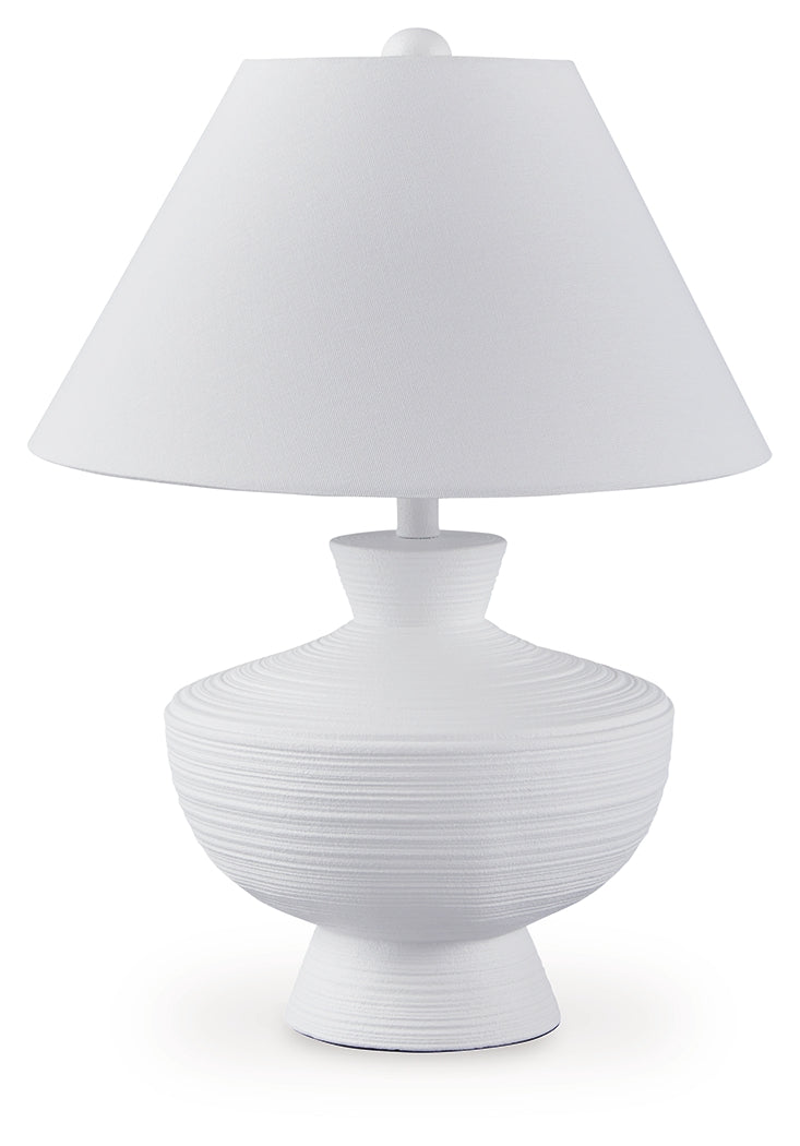 Harelwood White Table Lamp