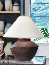 Honsworth Antique Brown Table Lamp