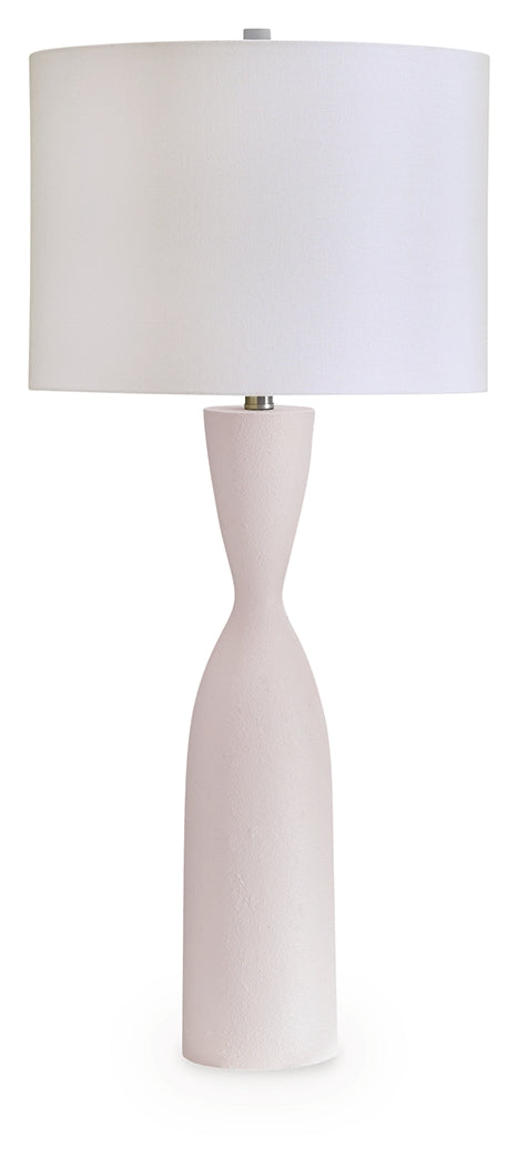 Davinford White Table Lamp