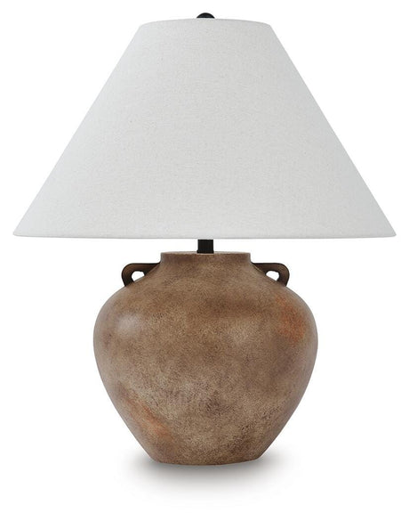 Ferrilby Antique Beige Table Lamp view 2
