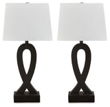 Markellton Black Table Lamp (Set Of 2) - Ella Furniture