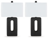 Wimmings Black Table Lamp Set of 2 by Ashley