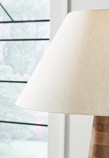 Danset Brown Floor Lamp - Ella Furniture