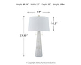 Laurellen White 2-Piece Table Lamp Set