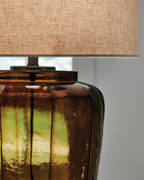 Bainmore Amber Table Lamp