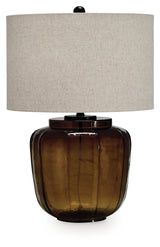 Bainmore Amber Table Lamp
