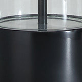 Kerrbrook Clear/Black Table Lamp