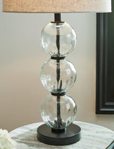 Airbal Clear/black Table Lamp (Set Of 2) - Ella Furniture