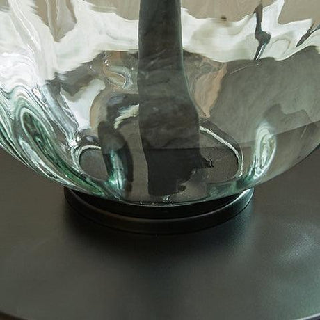 Airbal Clear/black Table Lamp (Set Of 2) - Ella Furniture