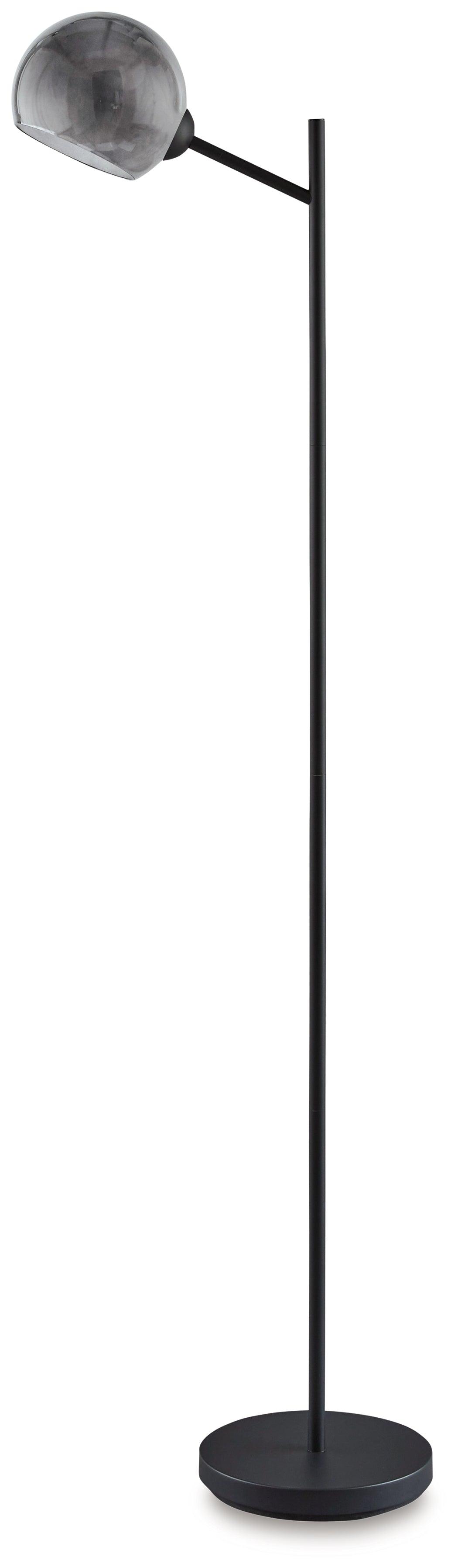 Abanson Black Floor Lamp