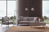 Linz Gray 3-Seater Sofa Bed - Ella Furniture