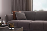 Linz Gray 3-Seater Sofa Bed - Ella Furniture