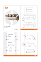Avery Silver-gray Velvet Sofa & Loveseat - Ella Furniture