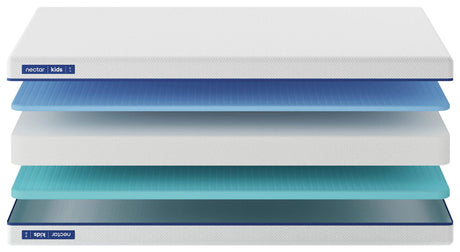 Nectar Foam Kids White Full Mattress view 8