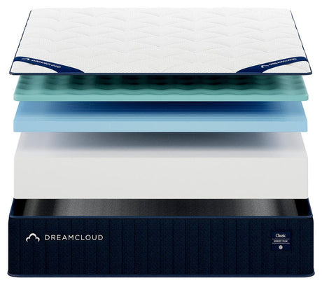 Dreamcloud Classic Memory Foam White Queen Mattress view 7