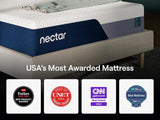Nectar Premier Memory Foam 5.1 White Twin XL Mattress
