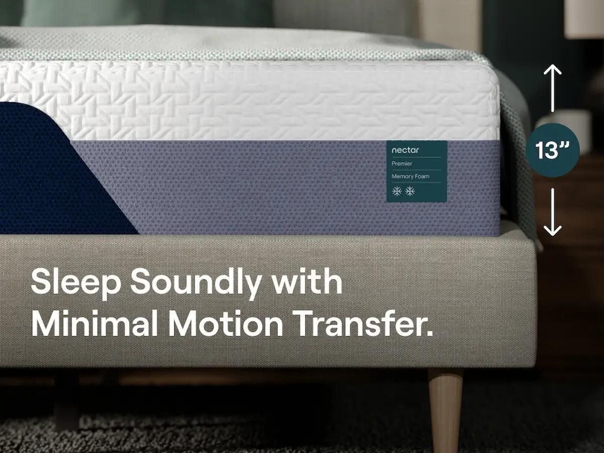 Nectar Premier Memory Foam 5.1 White Twin XL Mattress