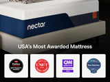 Nectar Ultra Memory Foam White Twin Mattress