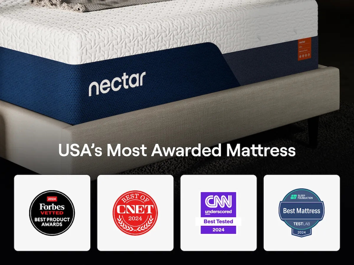 Nectar Ultra Memory Foam White Twin Mattress