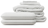 RH Mattress Protect Bundle White Queen Bedding Bundle from Ella Furniture