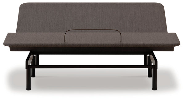 Head/Foot Model - Good Charcoal Gray Queen Adjustable Base