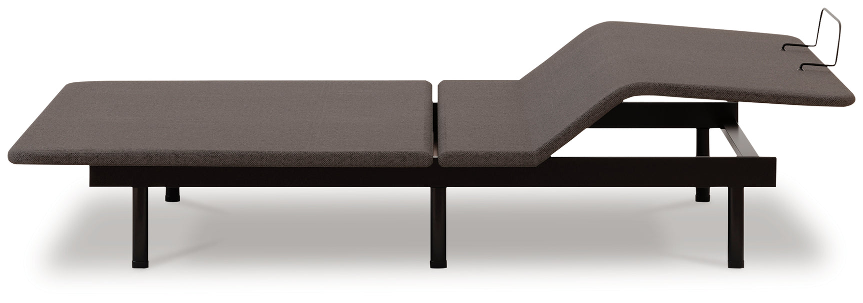 Head/Foot Model - Good Charcoal Gray Queen Adjustable Base