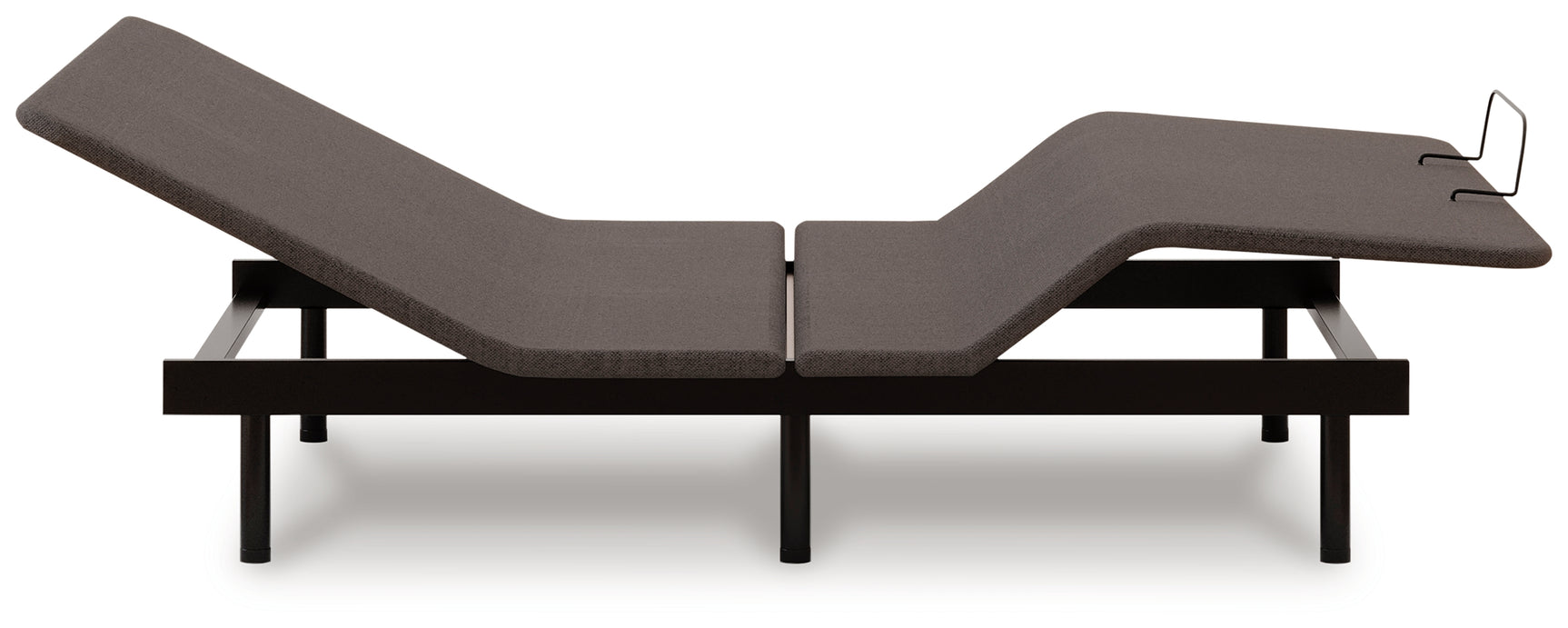 Head/Foot Model - Good Charcoal Gray Full Adjustable Head Base