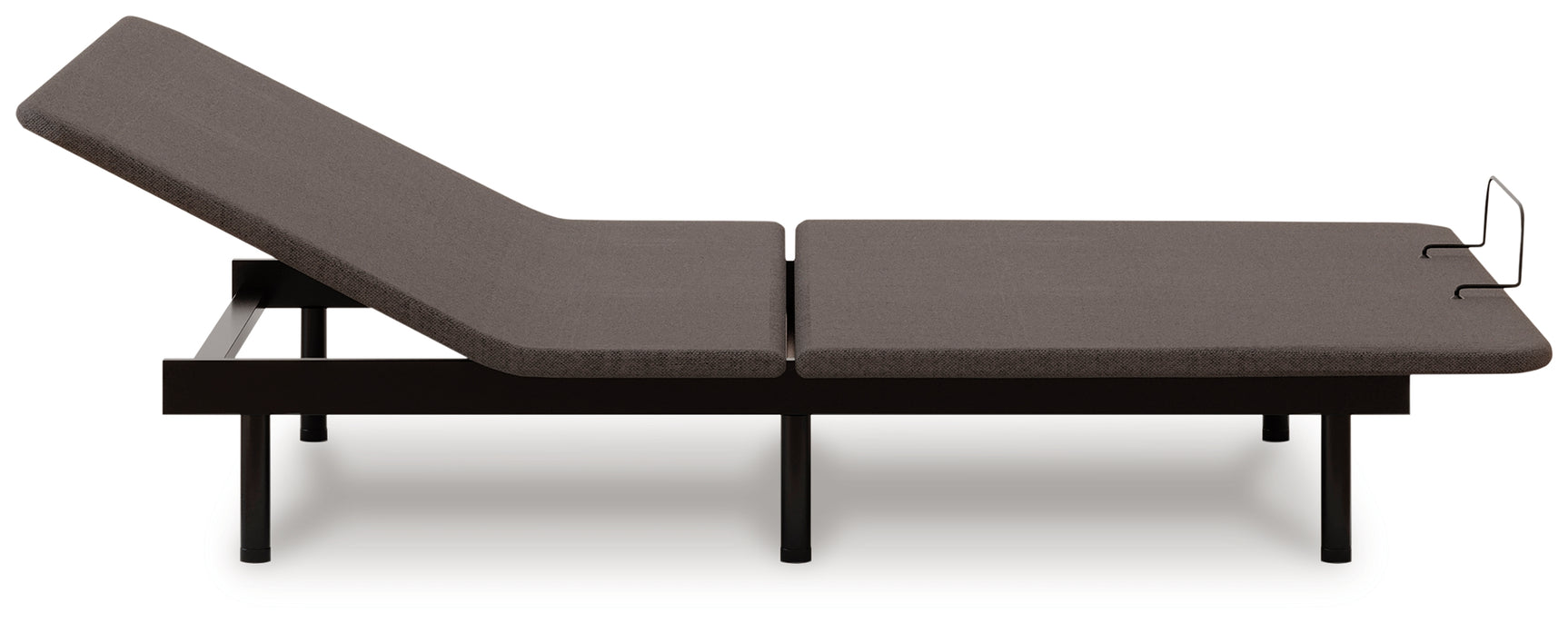 Head/Foot Model - Good Charcoal Gray Queen Adjustable Base
