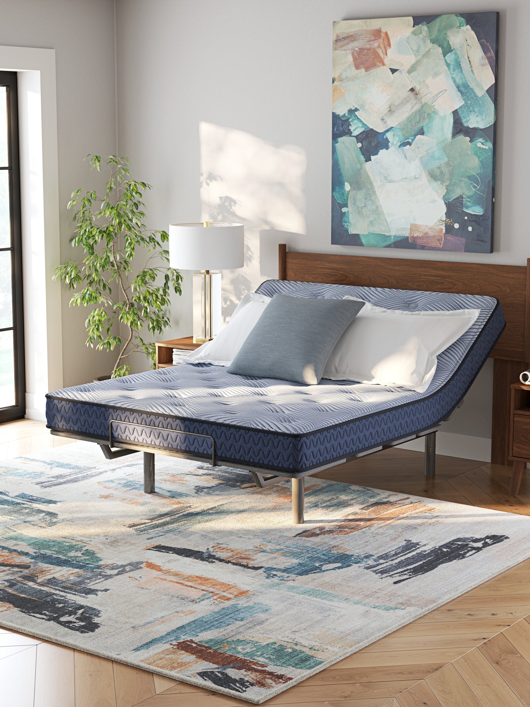 Peak 2.0 Bonnell Light Blue Twin Mattress