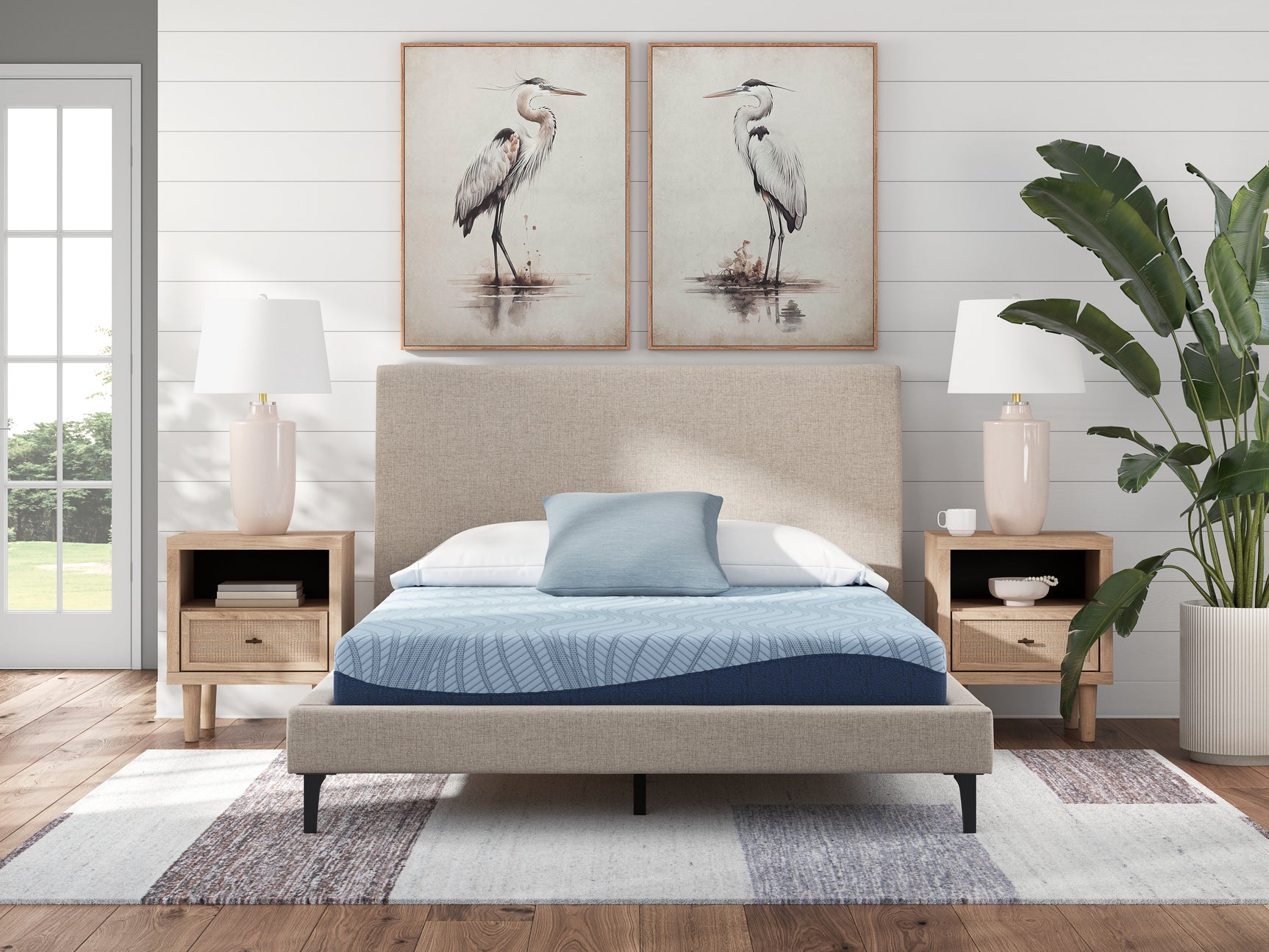 Peak 2.0 8 Memory Foam White King Mattress