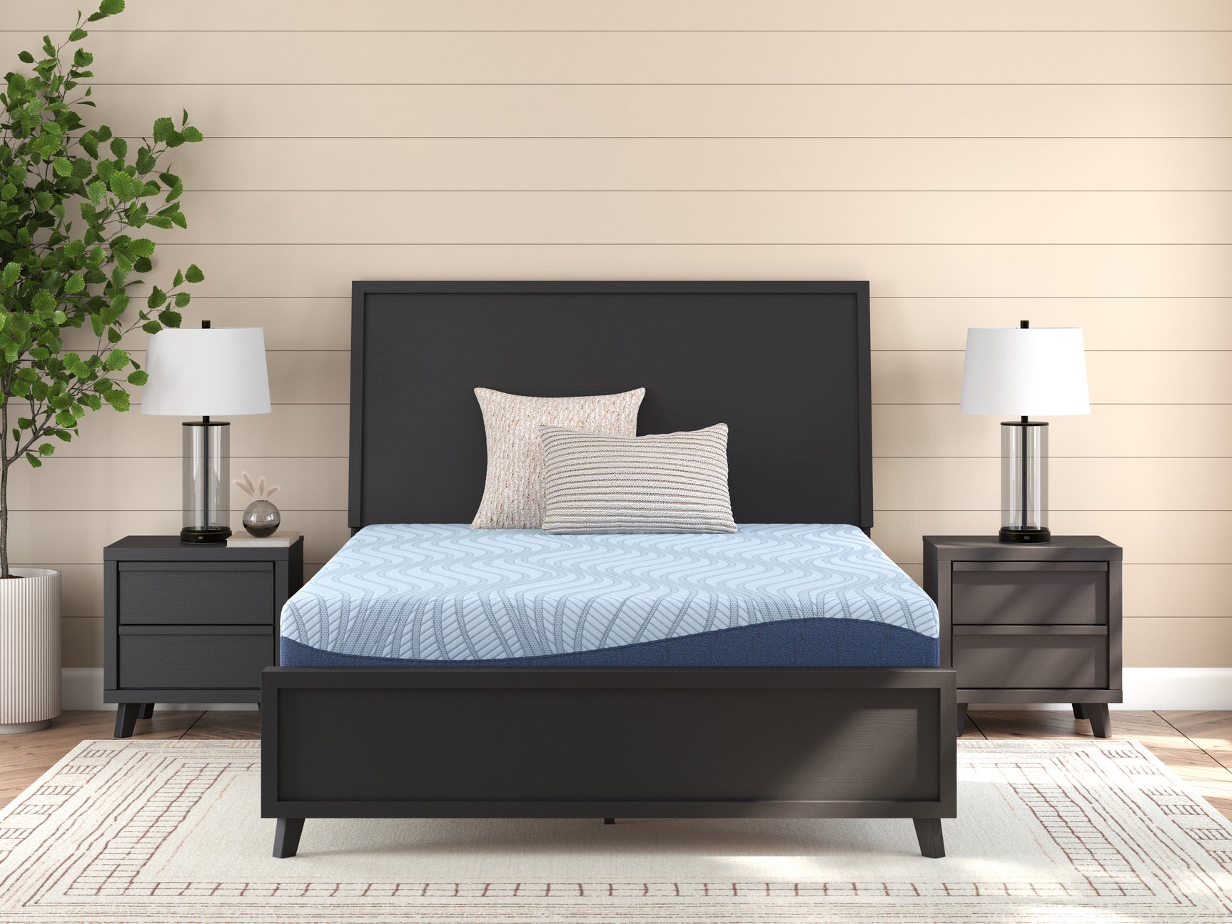 Peak 2.0 10 Memory Foam White Queen Mattress