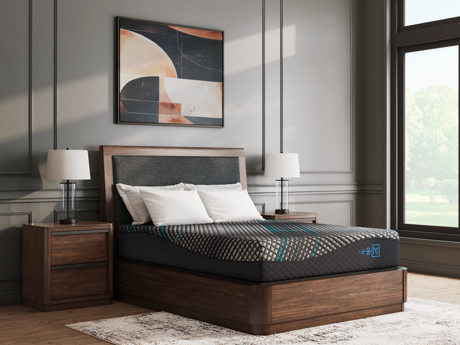 Millennium 2.0 Foam 12 Inch Black Queen Mattress