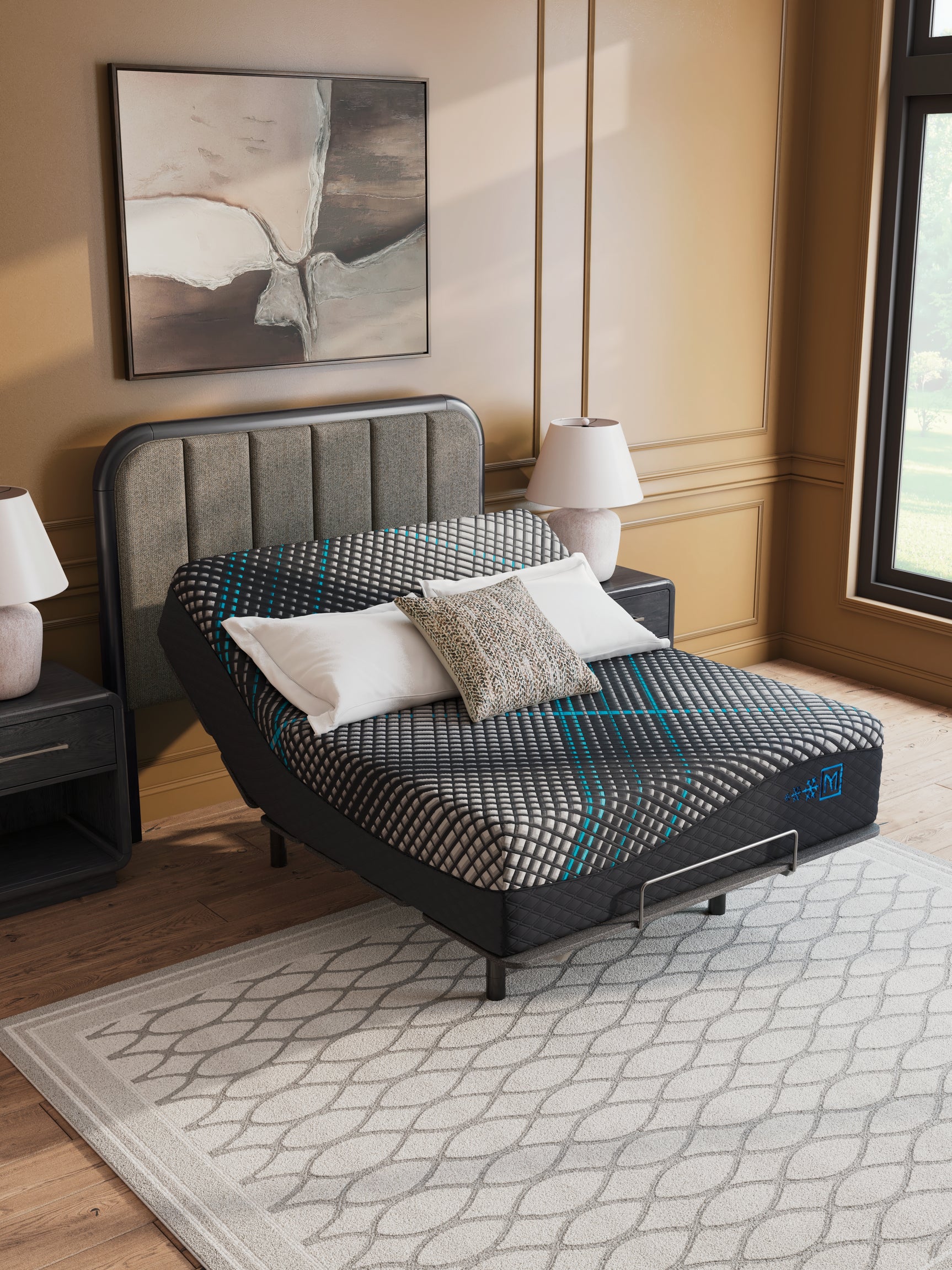 Millennium 2.0 Hybrid 16 Inch Black Queen Mattress