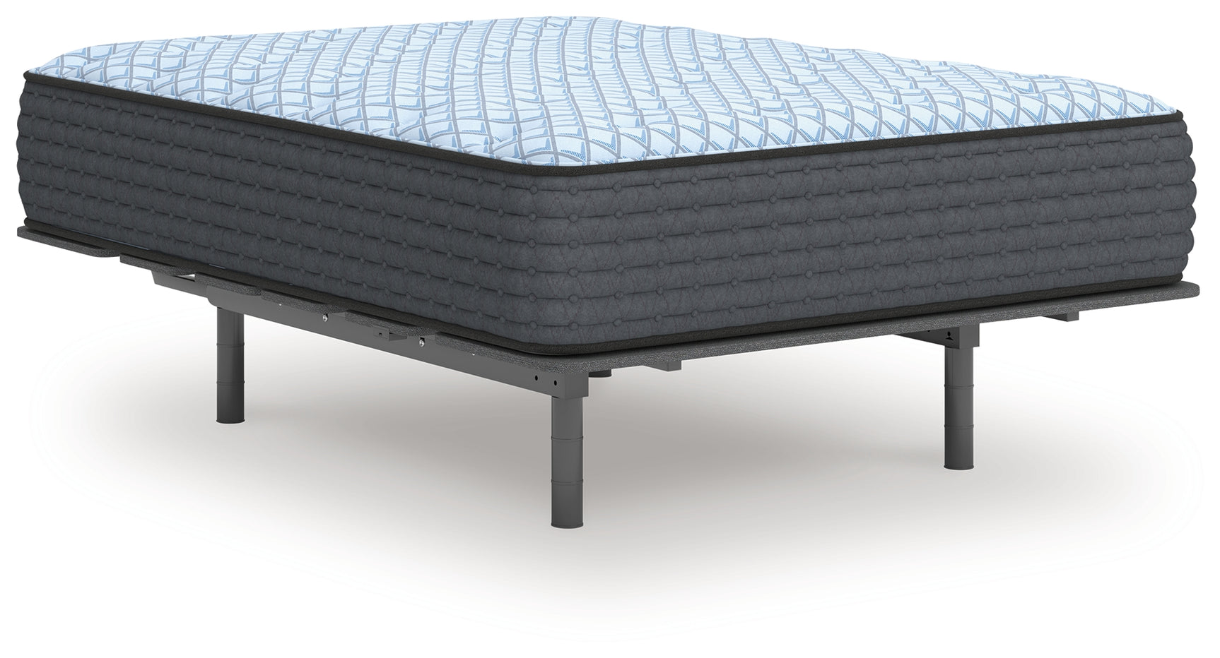 Destin Cove Plush Blue Queen Mattress