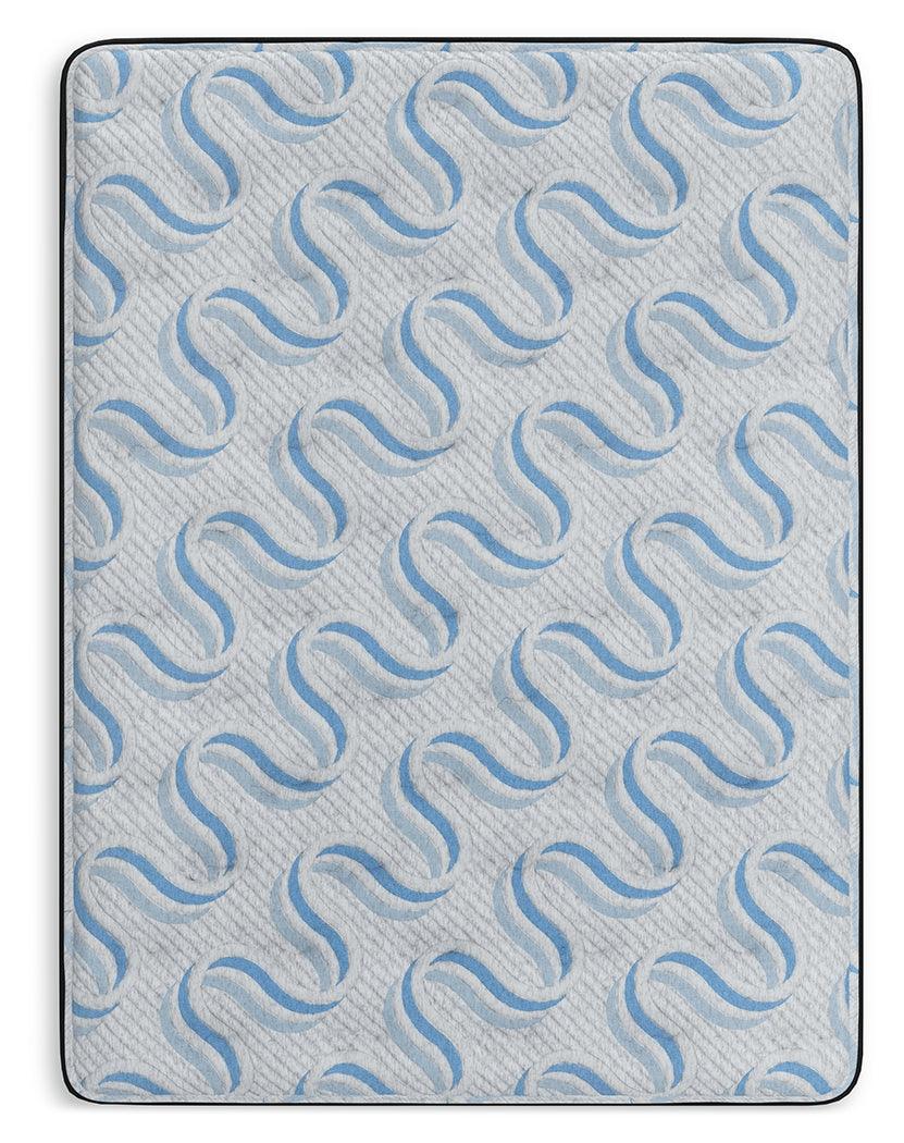 Elite Springs Firm Gray/Blue Twin Mattress
