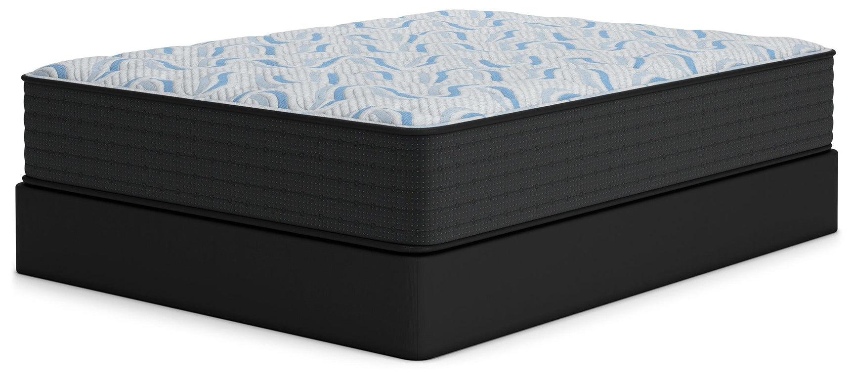 Elite Springs Firm Gray/Blue Full Mattress