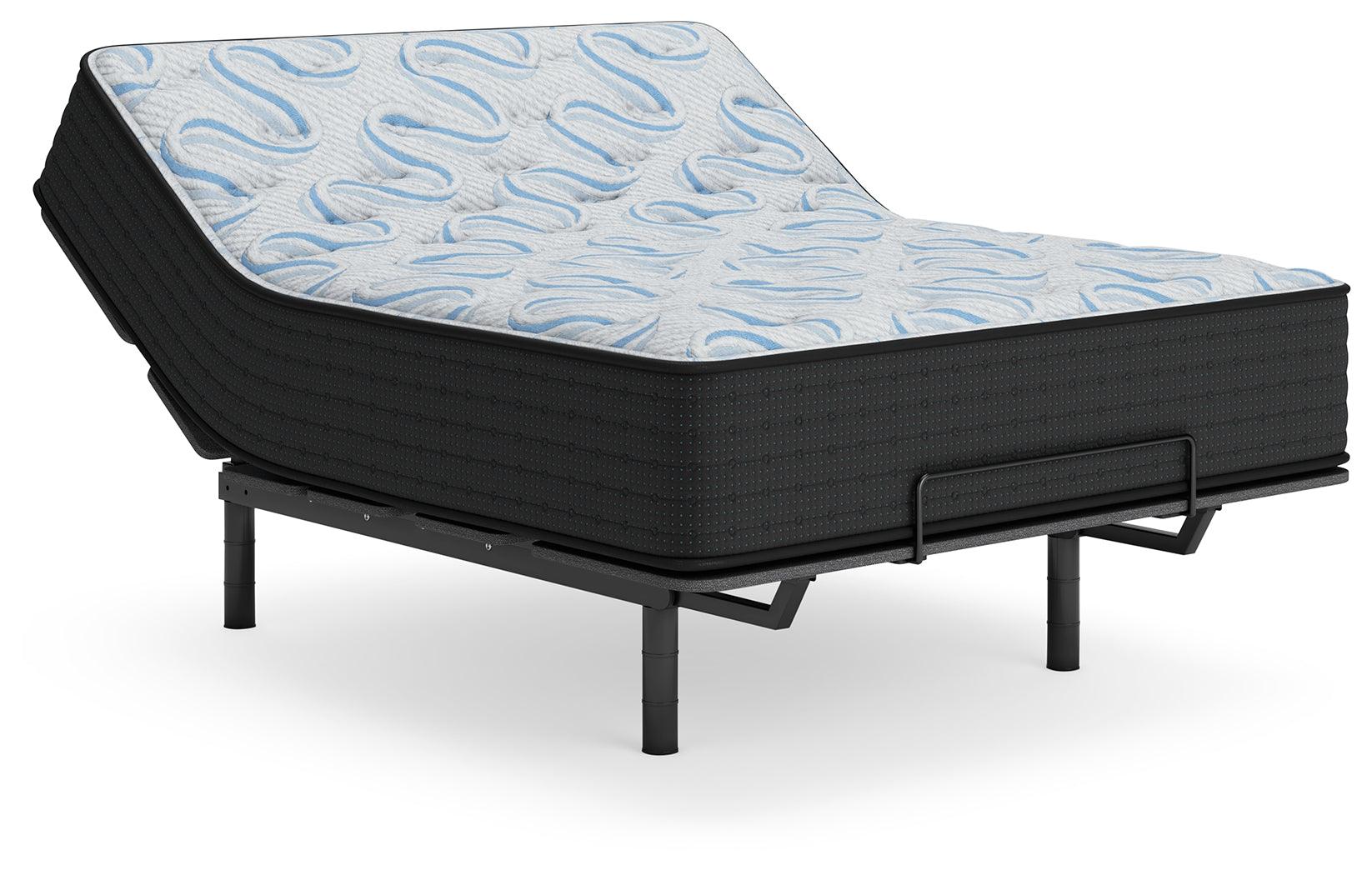 Elite Springs Firm Gray/Blue Queen Mattress