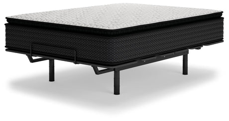 Anniversary Edition Plush White King Mattress angled view