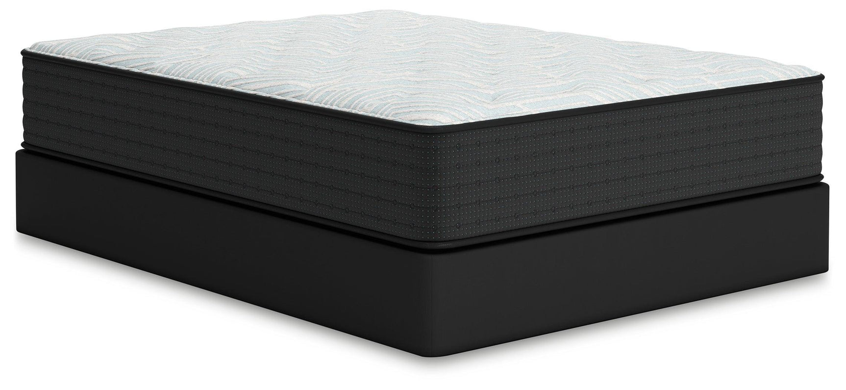Palisades Firm Gray/blue Queen Mattress - Ella Furniture