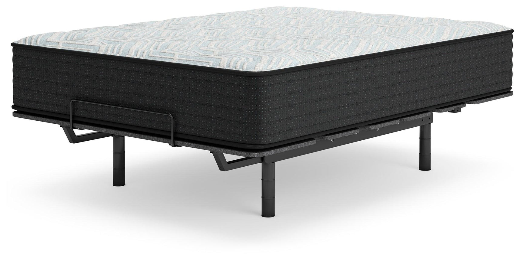 Palisades Firm Gray/blue King Mattress - Ella Furniture