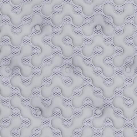 Anniversary Edition Plush White King Mattress finish detail